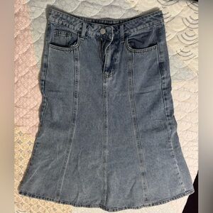 Denim Skirt